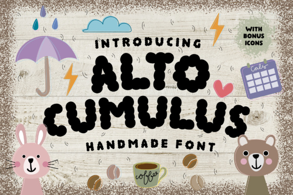 Altocumulus: A Cloud-Inspired Display Font for Web Design
