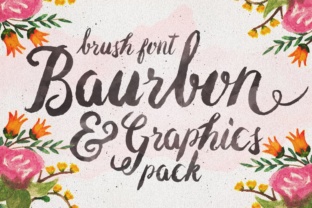 Baurbon: A Handwritten Display Font for Marketers