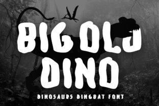 Big Old Dino: A Stone-Age Display Font Review
