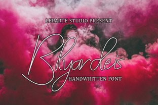 Bilyardeis: A Premium Handwritten Font for Business