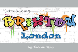 Brixton: A London-Inspired Display Font for Bold Branding
