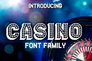Casino: A Retro Display Font for Makers