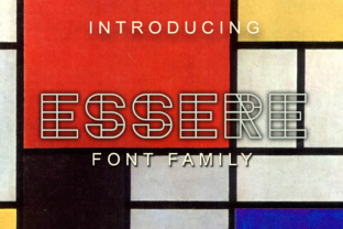 Essere: A Bold Display Font for Modern Brand Identity