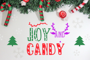 Joy and Candy: A Festive Display Font for Editors