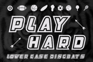 Play Hard: The Sporty Display Font for Bold Branding