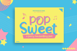 Pop Sweet: A Playful Display Font for Web Design