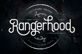 Rangerhood: A Modern Display Font for Brand Identity