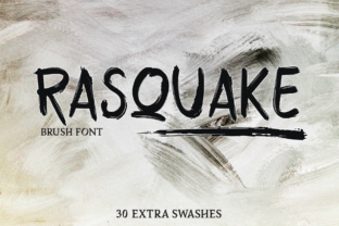Rasquake: The Energetic Display Font for Your Brand