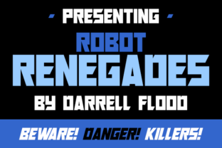 Robot Renegades: The Sci-Fi Font for Bold Campaigns