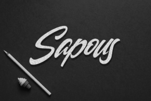 Sapous: A Sharp Sporty Typeface for Modern Brands