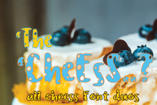 The CheEsS: A Dotted Display Font for Bold Branding